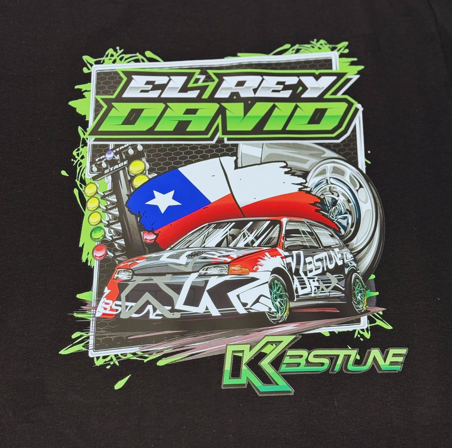 Honda Civic "El Rey David" - Hoodie (Polerón canguro)