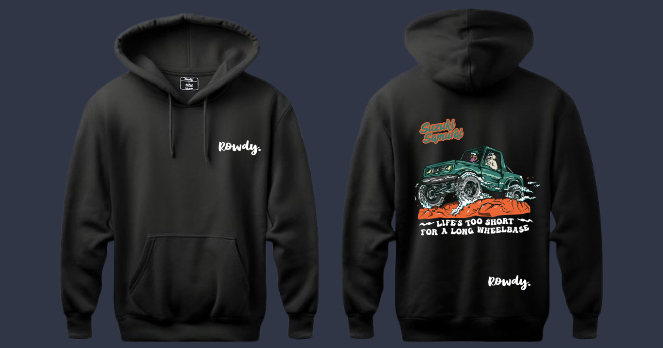 Hoodie (polerón canguro) - Suzuki Samurai